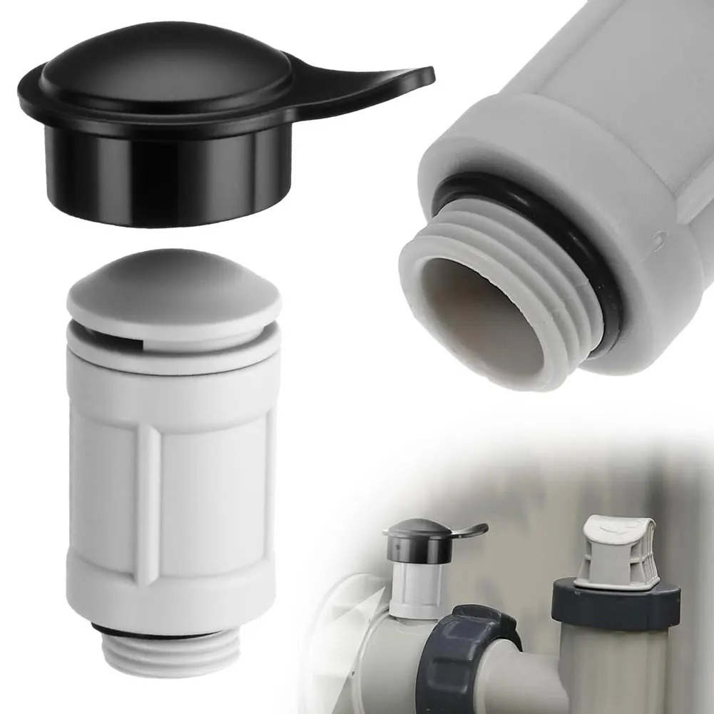 Air Jet Valve & Air Jet Valve Cap Pool Air Injector Cover Replacement for Above Ground Swimming Pool