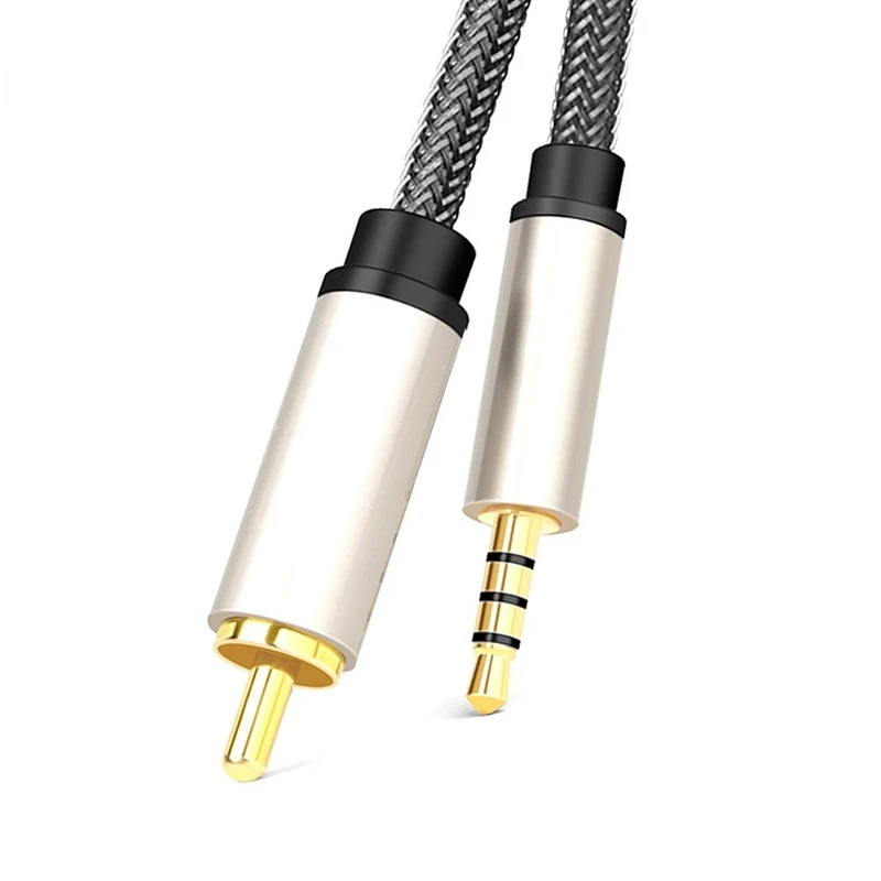 Digital Coaxial Audio Video Cable Stereo 3.5mm to RCA for Xiaomi Mi 12 TV