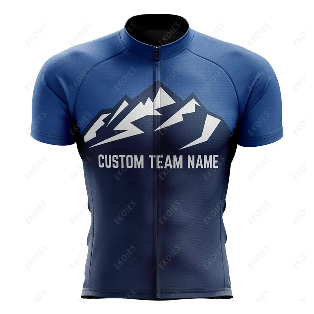 Description Picture 4 of itemNew Personalized Customized Team Bike Uniform Free Design Custom Team Name Cycling Clothing Summer Short Sleeves Cycling Jerseys