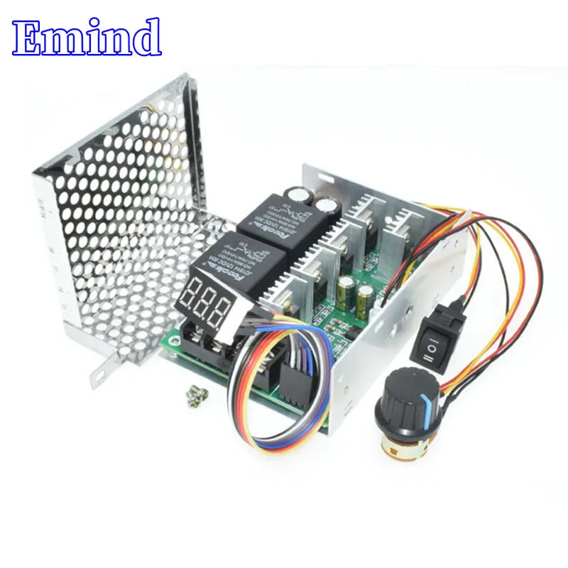 

1/3/5/10/20Pcs Bidirectional Forward Reverse Rotation DC Motor Governor With Digital Display Scale Tachometer 40A 12V24V36