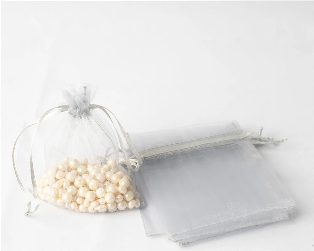 Elegant Organza Gift Bags for Special Occasions (50 Pack)