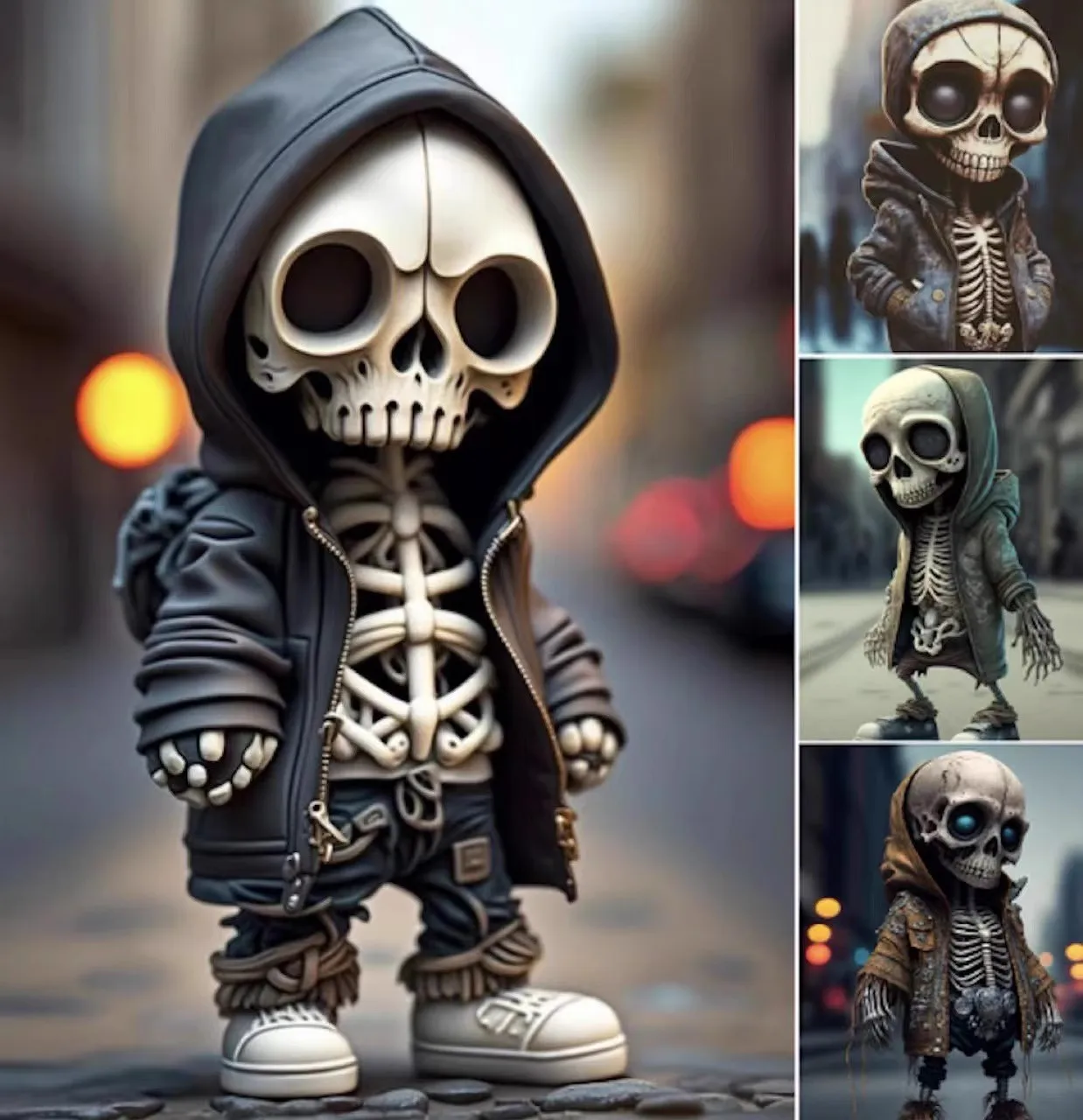 

Creative Resin Skeleton Man Decoration, Living Room, Bedroom, Office, Car, Halloween Gift, New