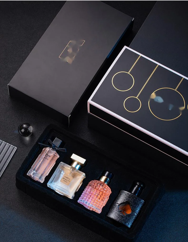 Nuovo profumo caldo 4 bottiglie confezione regalo Set di profumi da donna genuini duraturo profumo leggero e fresco profumo di oppio nero per studenti_voghion.com