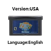 GBA Game Zeld Series Console Cartridge Minish Cap Card Four Awakening DX Swords Double Pack GBA/NDS 32-bit