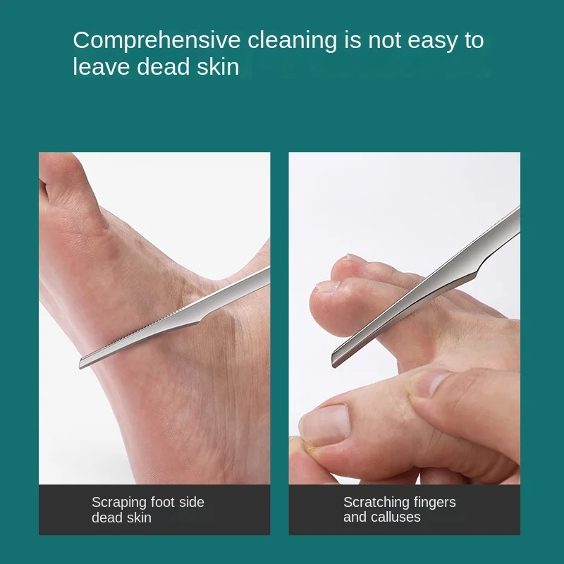 2022 New Stainless Steel Foot Skin Shaver Corn Cuticle Cutter Remover Rasp  Pedicure File Foot Callus 10 Blades Foot Care Tool - China Nail and Nail  Sample price