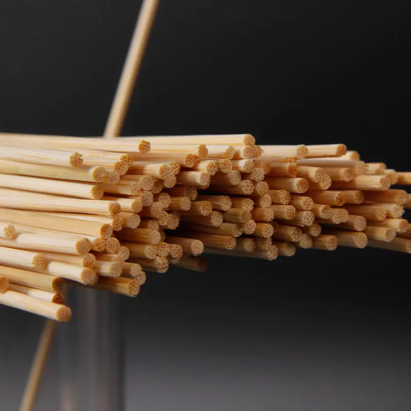 100pcs Bamboo Wooden BBQ Short Skewers Food Meat Tool Barbecue Party DIY Disposable Eco Sticks Catering Grill