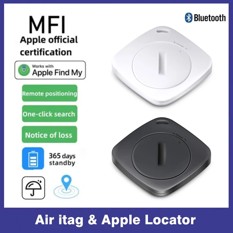 GPS Smart Air Tag Mini Smart Tracker Bluetooth Tag Child Finder Pet Car Lost Tracker For Apple IOS System Find My APP