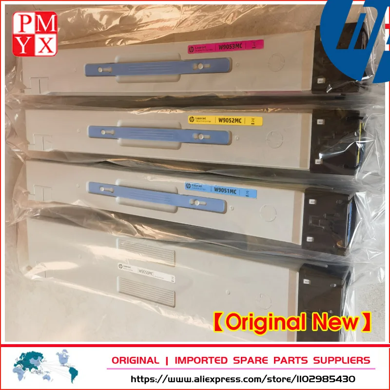 

Original New For HP MFP E87650z E87660z E87640dn 87650dn 87660dn Toner Cartridge W9050MC W9051MC W9052MC W9053MC