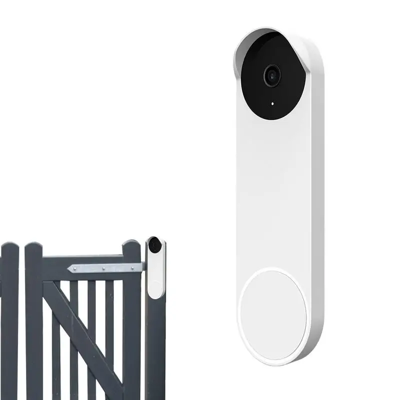

Силиконовый защитный чехол для Google Nest, водонепроницаемый силиконовый чехол с УФ-защитой для дверного звонка, камеры, ночного видения