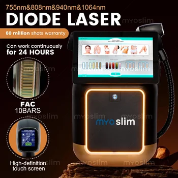 5000W 10Bars Professional 808nm FAC Diode Hair Removal Machine Permanent Hair Remov Equipment Painless Body Epilator Devi 1