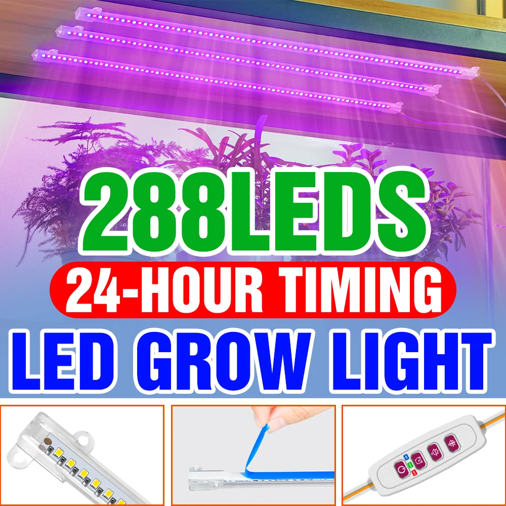 LED Grow Light Phytolamp For Plants Full Spectrum Sunlight Phyto Lamp Greenhouse Led Lights Hydroponics Growing System Grow Tent