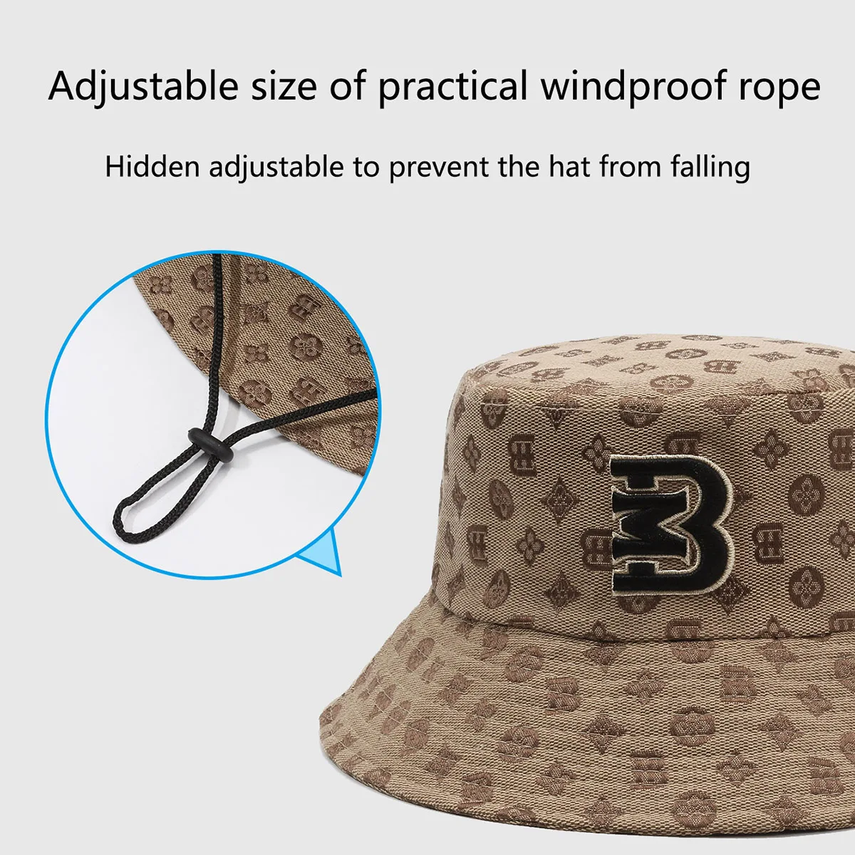 女士 Bucket Hat, Large Wide-Brimmed Outdoor Soft Cotton Solid Color Sun Hat, Portable Foldableable Hat, Fisherman Hat, Sun Hat