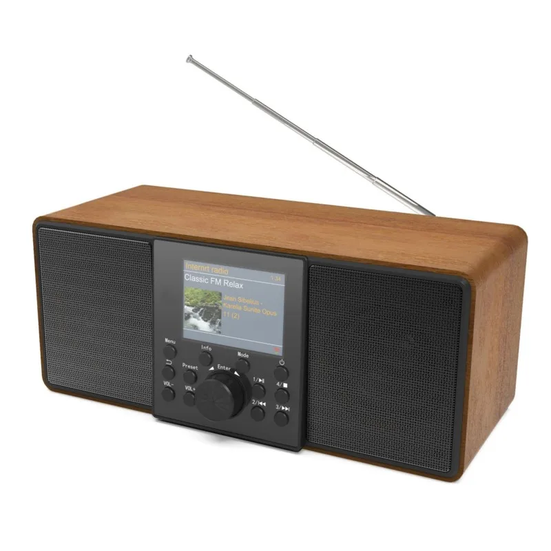 auna Silver Star Radio estéreo Internet DAB+/FM WiFi Bluetooth DAB