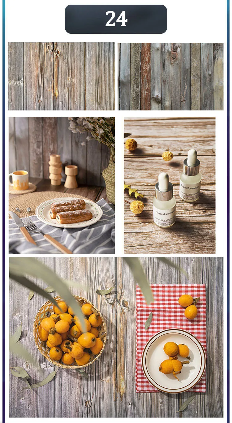 Marmor-Fotografie-Hintergründe, 57 x 87 cm, 2-seitig, Holzmaserung, Fotohintergrund, Tapete, Studio, wasserfest, Produkte, Fotografie-Requisiten – Detail 23