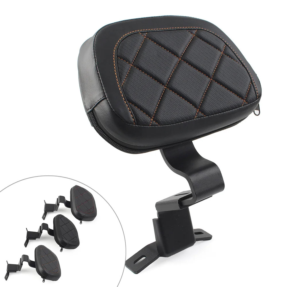 

Motorcycle Front Driver Rider Backrest Pad For 2009-2022 Harley Touring CVO Road Electra Glide FLHR FLHX FLHTK FLHTKSE