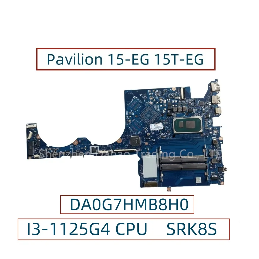 For HP Pavilion 15-EG 15T-EG Laptop Motherboard With i3