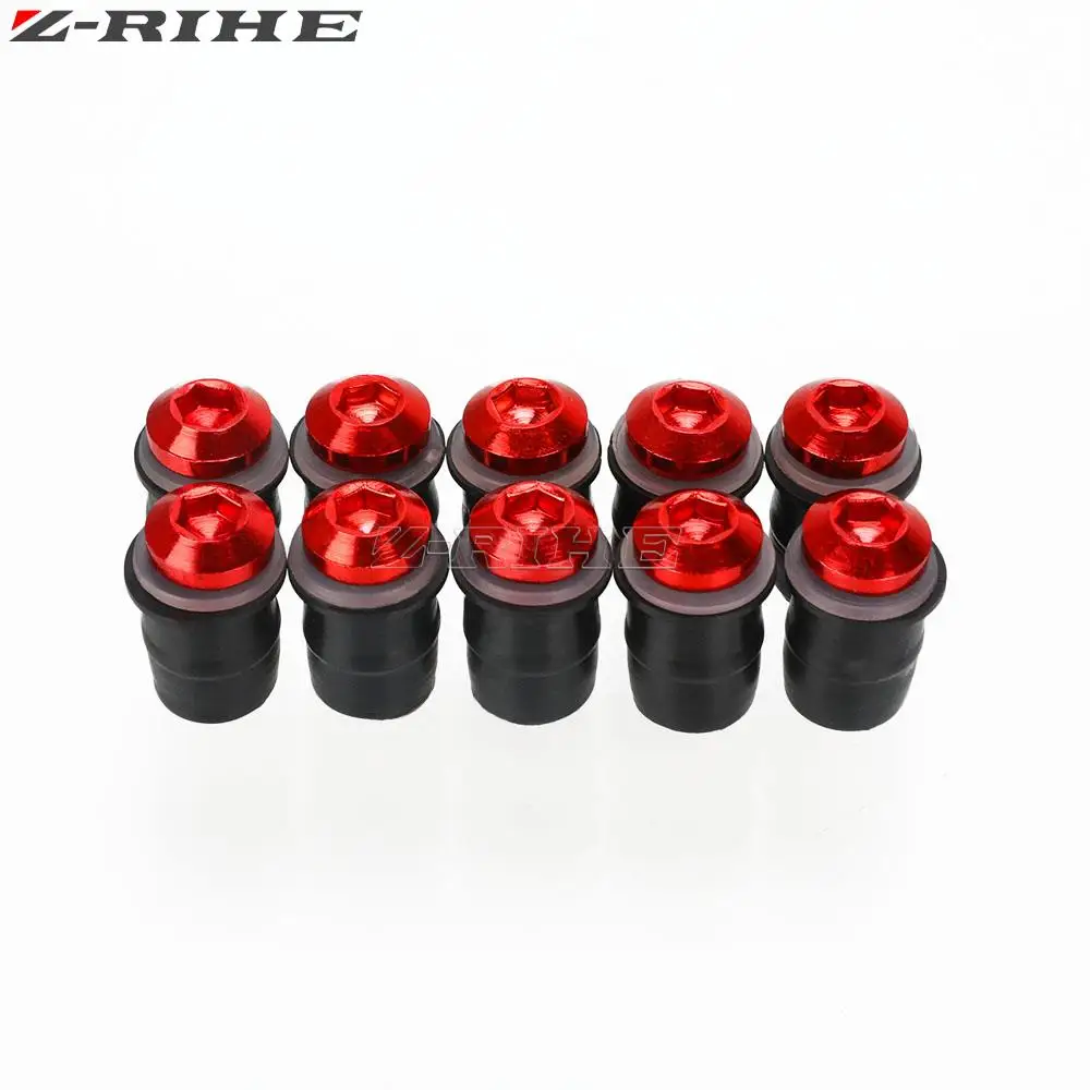 혼다 CBF600 CBF 600 SA CBR600F F2 F3 F4 F4i CBRF4i 스포츠 CBR 600F CBR600 F용 앞유리 나사 키트, 10 개