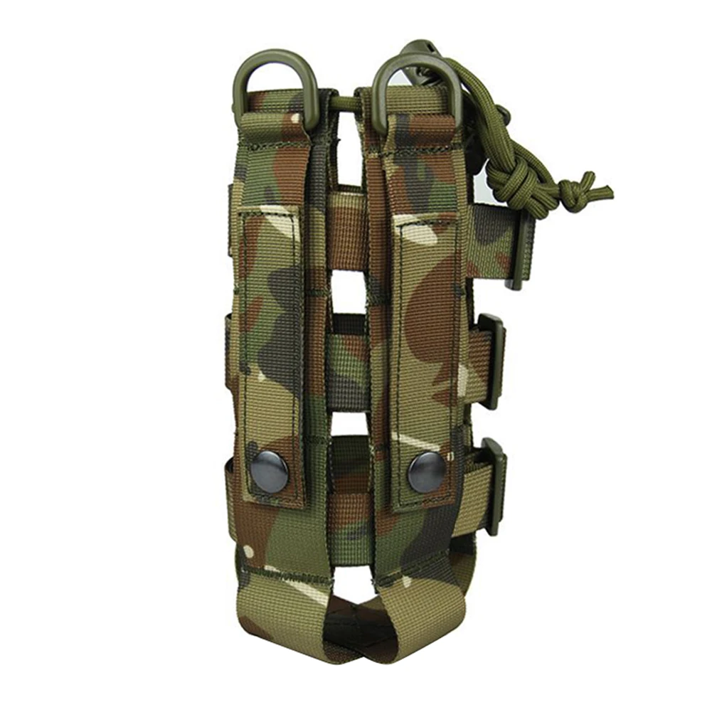 Tactical Molle Water Bottle Bag Pouch Holder Outdoor Travel Camping Hiking Cycling Fishing Hunting Water Bottle Kettle Carrier