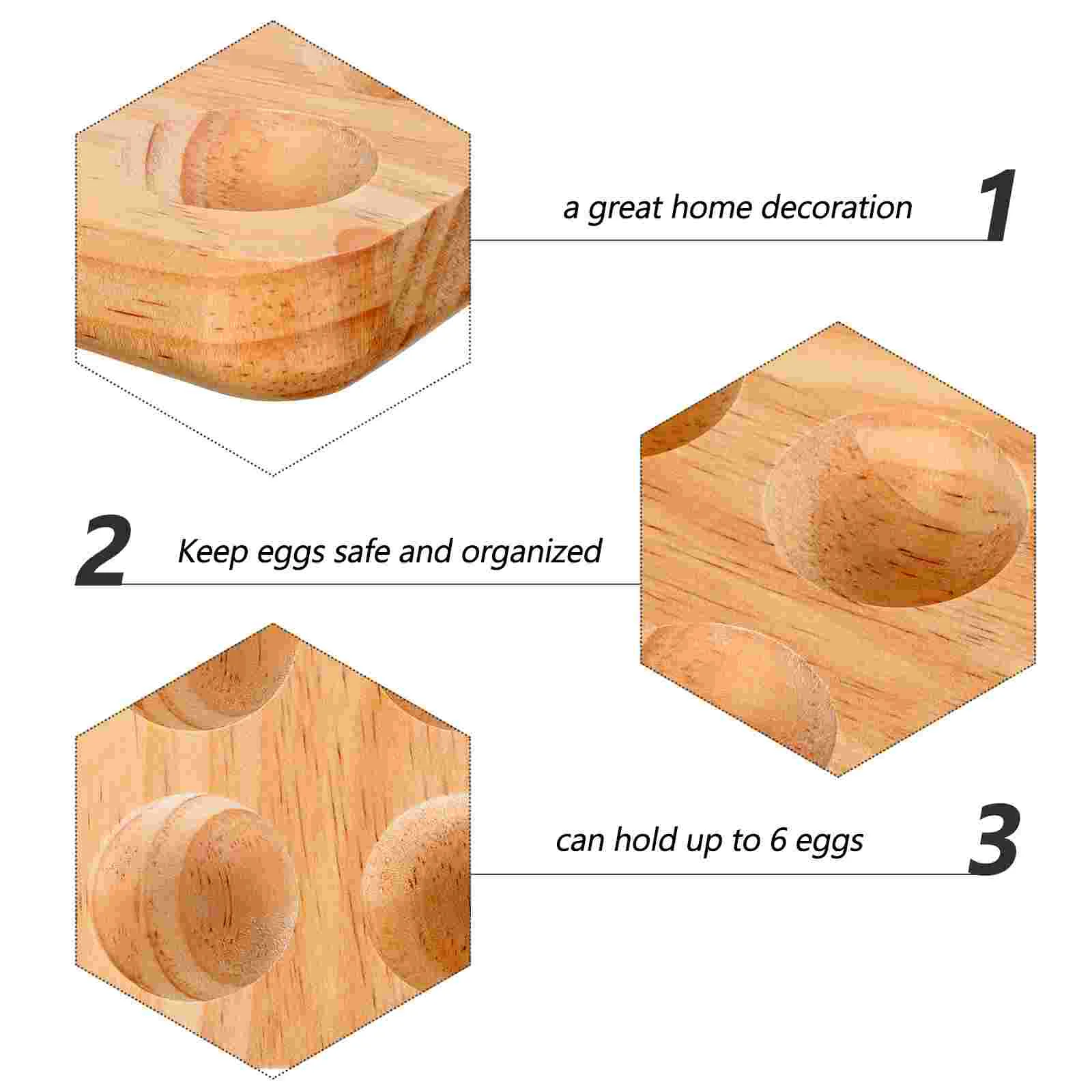 Bamboo Egg Holder Deviled Egg Holder Countertop Wooden Egg Tray, Bamboo Egg  Skelter - China Egg Holder and Wooden Egg Holder price