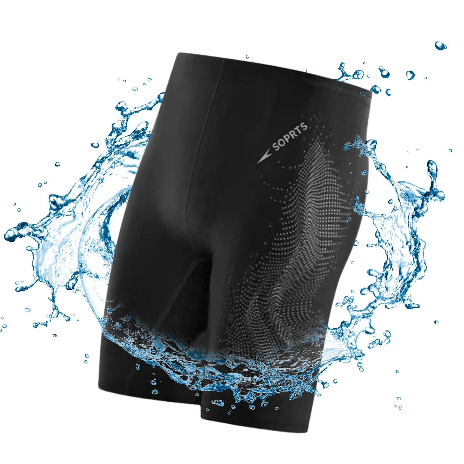 Men's Swim Jammer Racing And Training Swimsuit Durable Team Swimwear