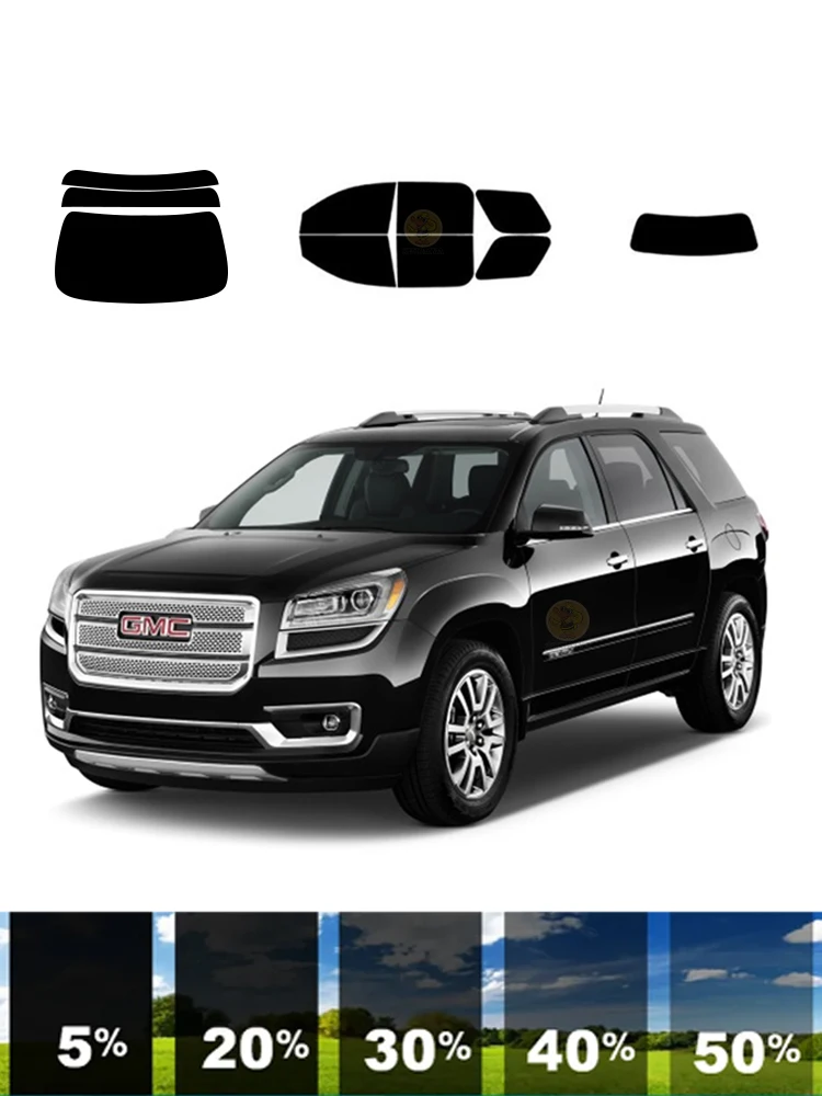 

Precut nanoceramics car UV Window Tint Kit Automotive Window Film For GMC ACADIA 4 DR SUV 2007-2012