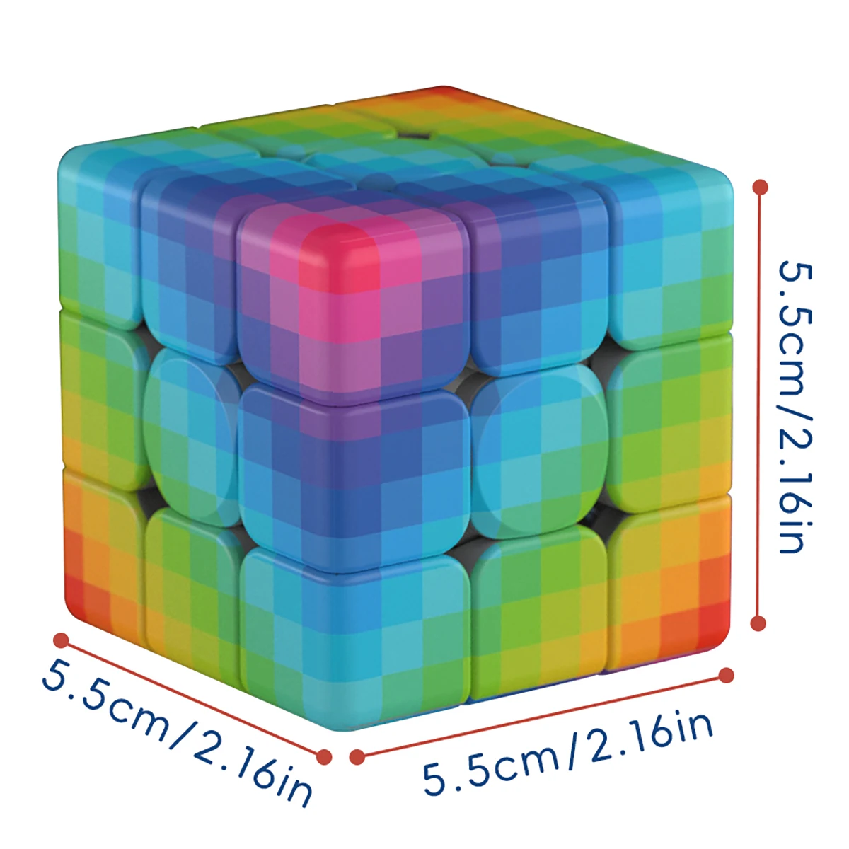 Cubo de Rubik 3x3 Degradado de colores