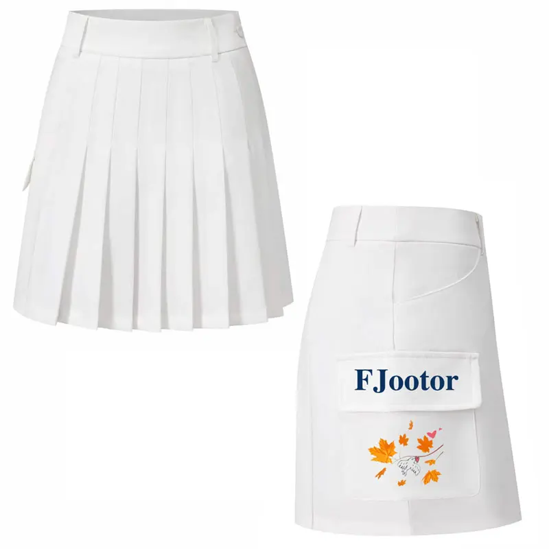 Golf Apparel Women Golf Skirt Outdoor High Quality Fashion Elegant Pleated Short Lady Skirt Spring Summer Clothing