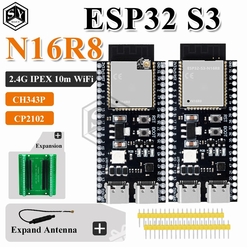 ESP32-S3 โมดูล IoT พัฒนาโปรเจกต์ได้ทุกอย่าง