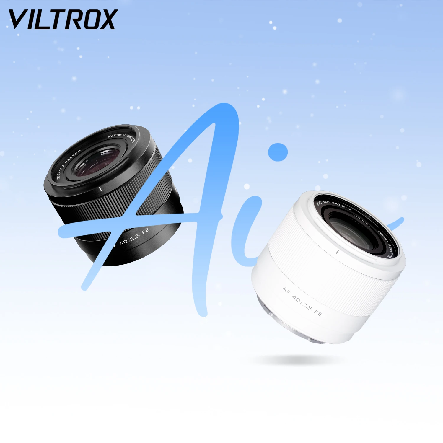 VILTROX AF 40mm F2.5 Portrait Lens Full Frame Large Aperture for Sony E A7C2 A7C
