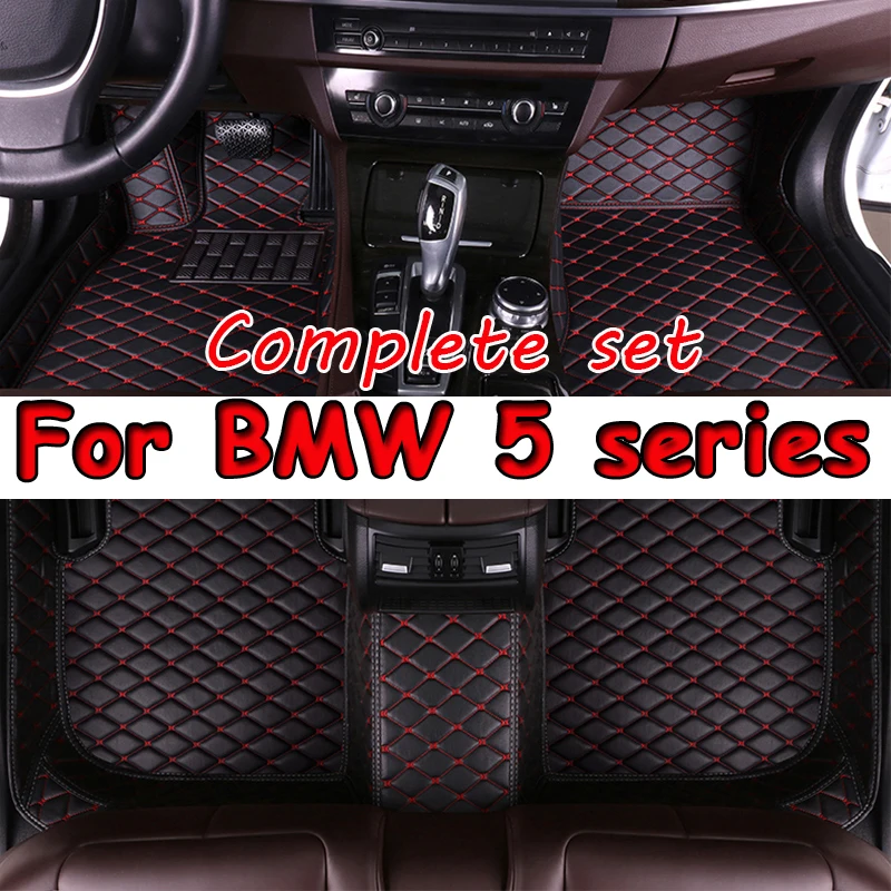 

Car floor mats for BMW 5 series G30 525i 530i 540i 2018 19 20 21 22 Custom auto foot Pads automobile cover interior accessories