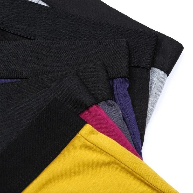 Men Boxer Bamboo Fiber Mens Underwear Boxers Shorts Breathable Casual Shorts Comfortable Super-elastic Underpants Male Panties