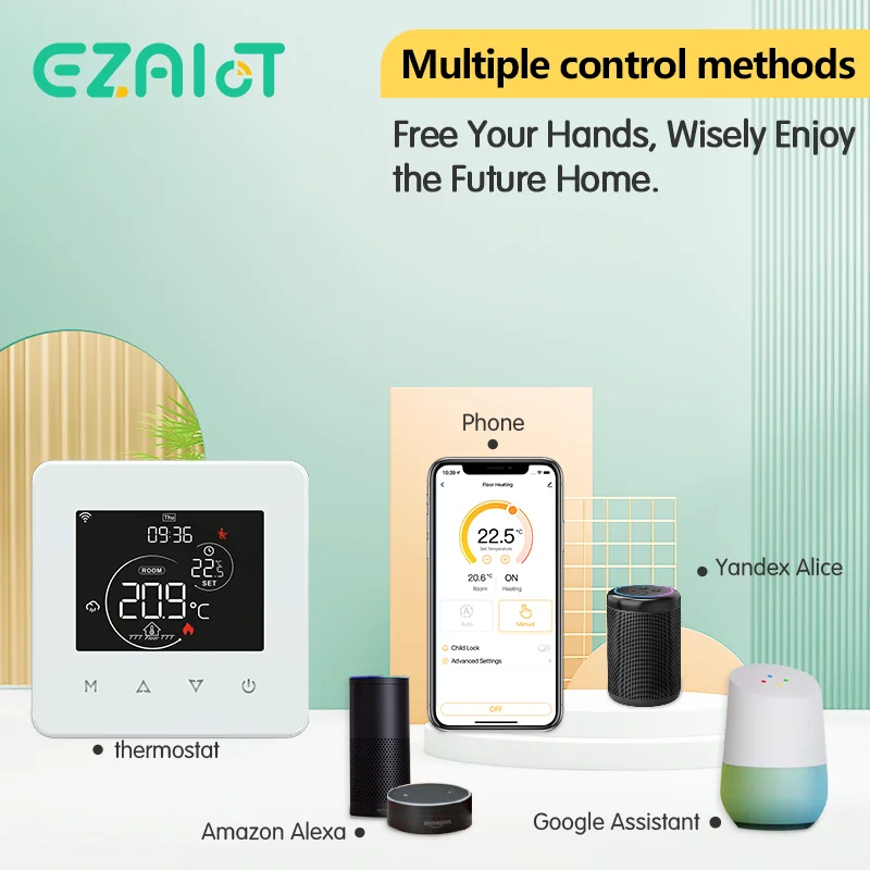 Smart Tuya WiFi Thermostat for Electric Floor Heating Water Gas