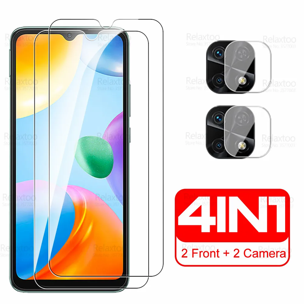 4in1 Camera Tempered Glass For Xiaomi Redmi 10C Glass Redmi10C Rdemi