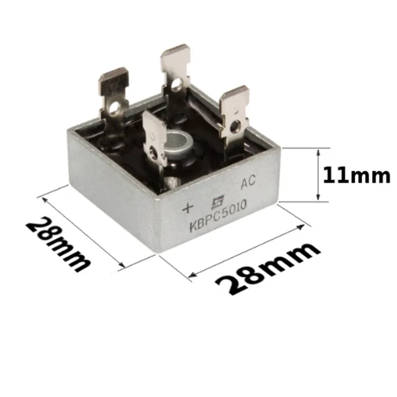 Diode Bridge Rectifier 2PCS/Lot KBPC5010 50A 1000V power rectifier diode electronic components