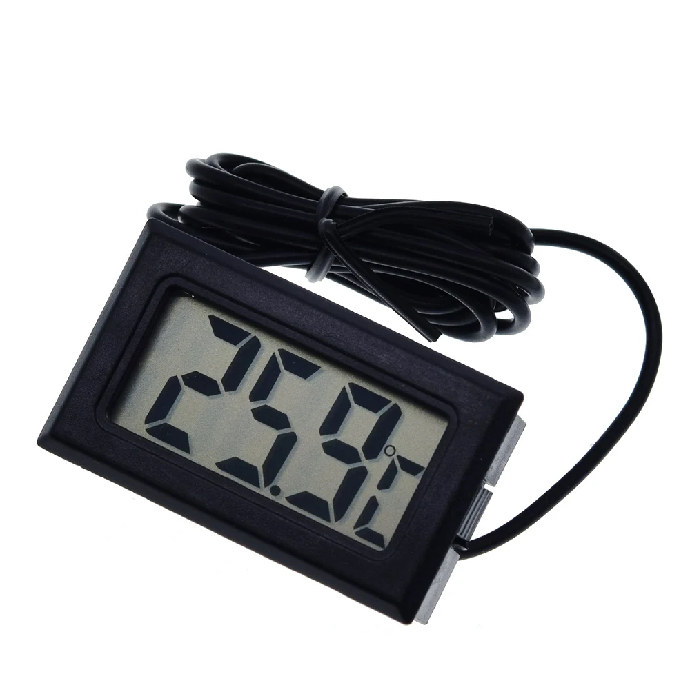 Digital thermometer TZT Mini Digital LCD Thermometer Temperature Sensor Automatic Control Fridge Freezer Thermometer tpm-10