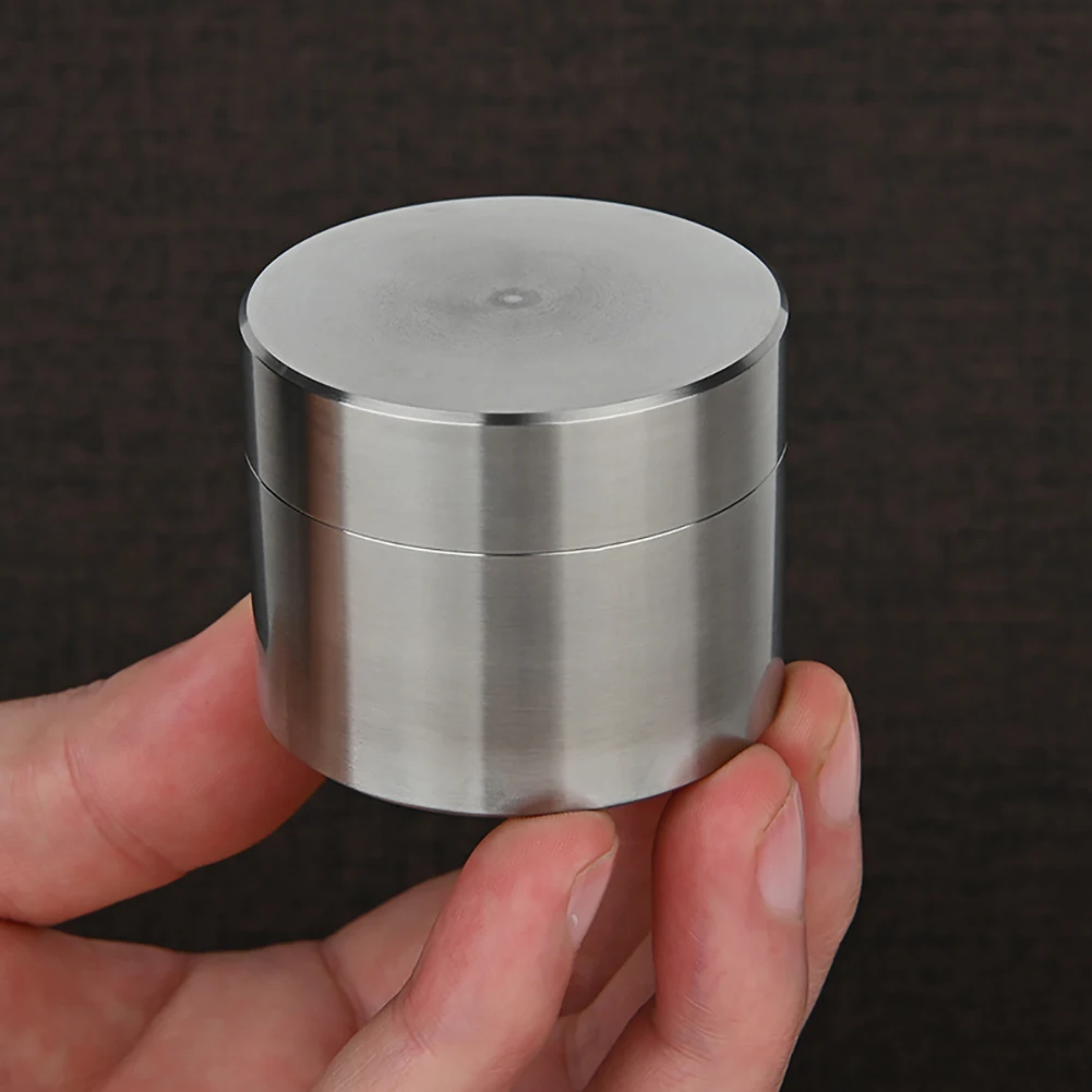 Waterproof Seal Tank Tea Pill Coffee Container Stainless Steel Jar Storage Boxes Emergency Storage Bottles 10ML 25ML 50ML
