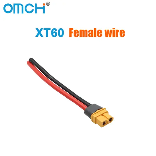 OMCH XT60 12/14AWG XT90 10AWG Male Female Plug Battery Connector With Silicone Wire Cable For RC Airplane Lipo Battery Drone Car - Image 9