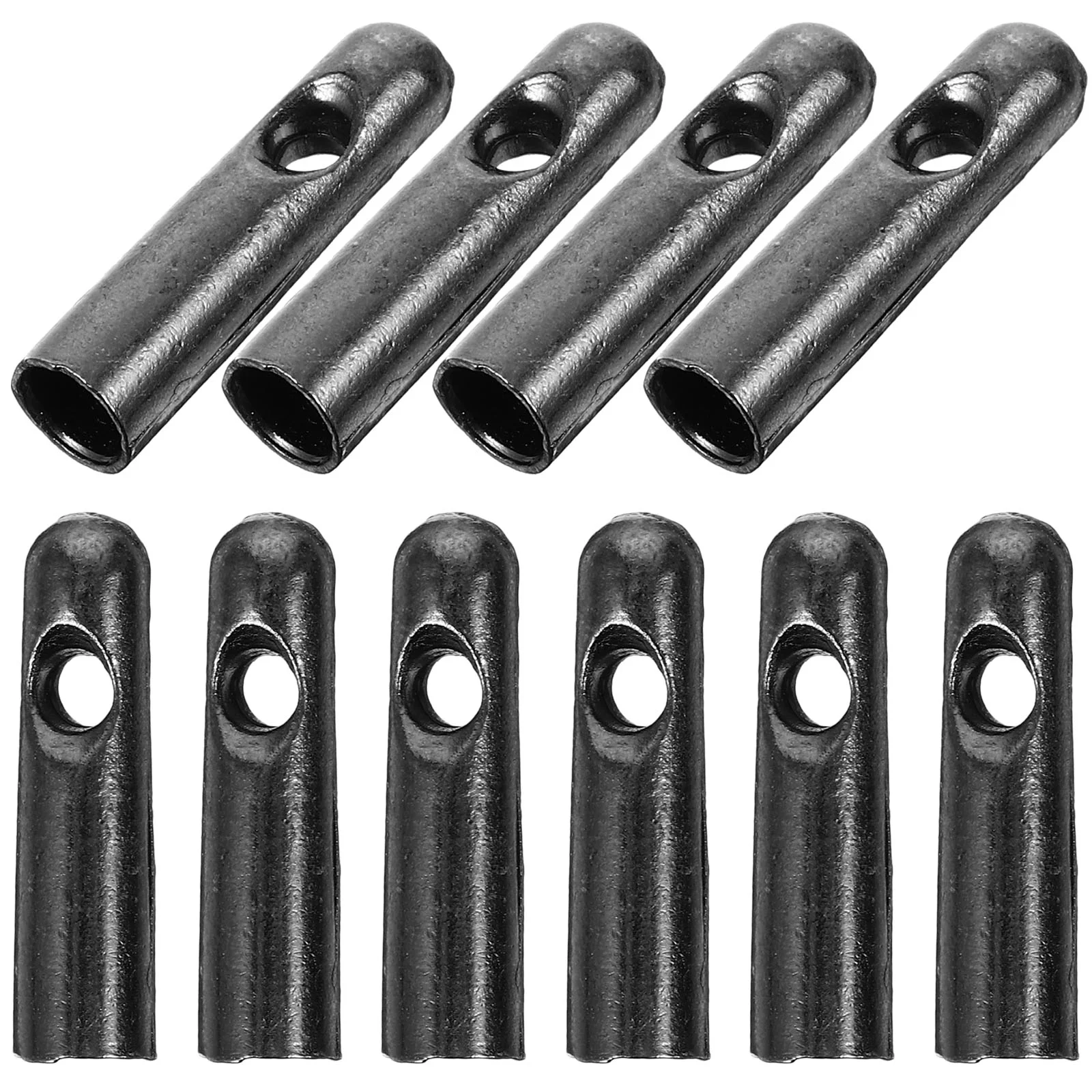 10 Pcs Umbrella Tail Beads 4mm Hole 19X5mm Metal Replacement Parts for Folding Umbrellas Easy Install Versatile Use