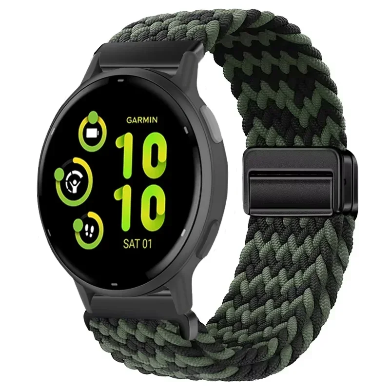 Magnetic Buckle Nylon Strap – 22mm/20mm – Universal Fit Bracelet