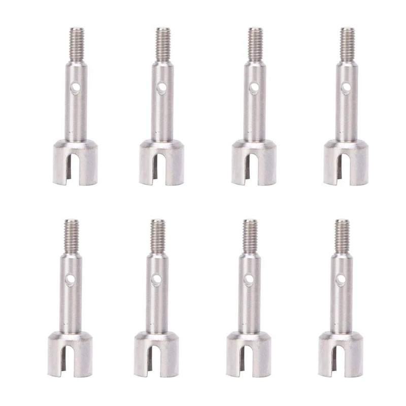 

Запасные части для передней/задней осей колеса, 8 шт., стальные, подходят для Wltoys 144001 1/14 RC внедорожных автомобилей, задние части