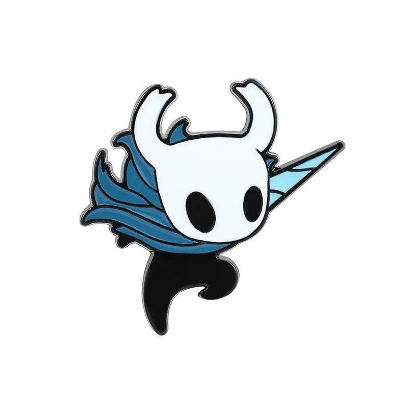 Spiel Hollow Knight: Silksong Hornet Cosplay Abzeichen Legierung Brosche Kleidung Anstecknadeln Rucksack Schmuck Zubehör Nette Prop – Detail 11