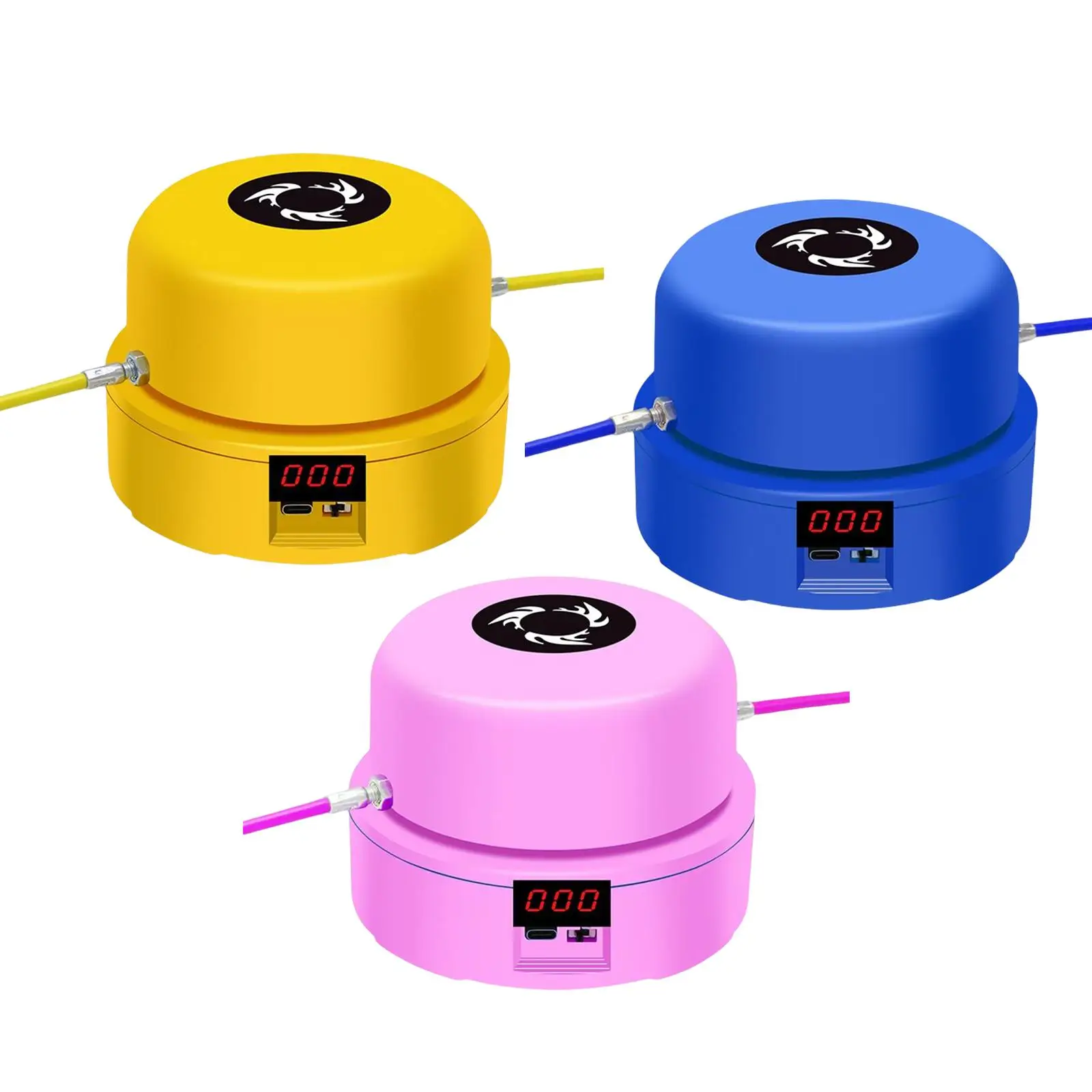 Jump Rope Machine Automatic Counting Durable Silent LCD Display Skipping Rope Electric Jump for Entertaining Sports Home jump rope