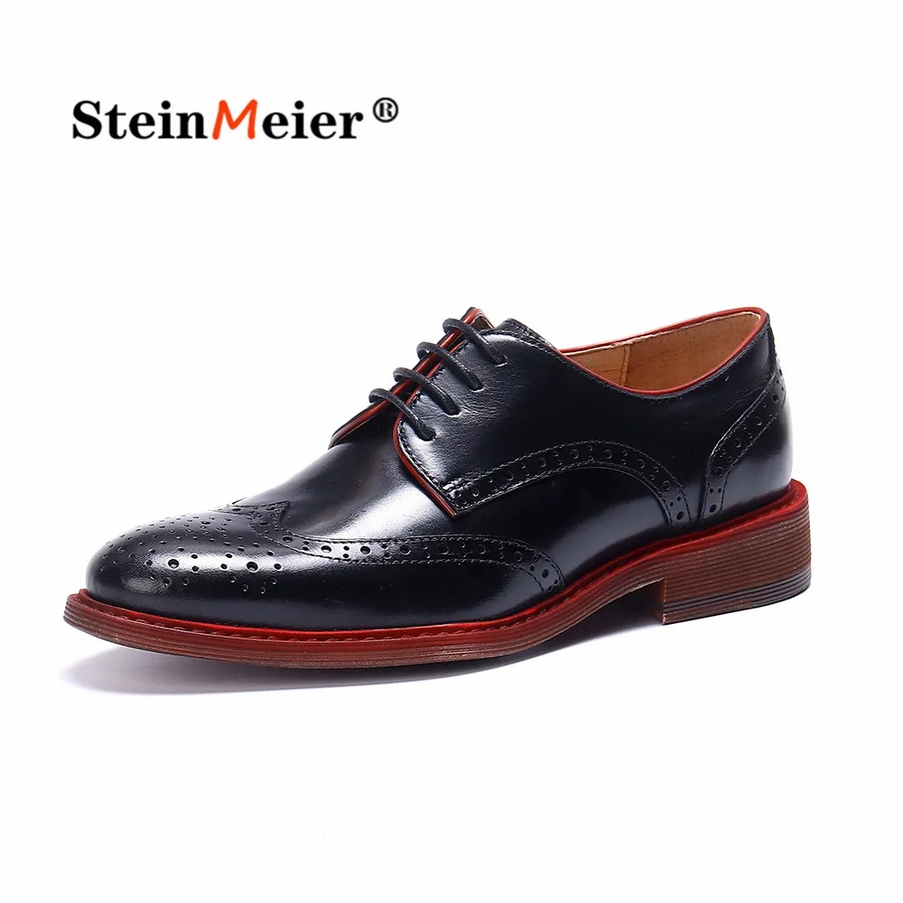 Women's Leather Summer Platform Sneakers Flat Casual Black Oxford Shoes Loafers Moccasins Spring Vintage For Woman Trend