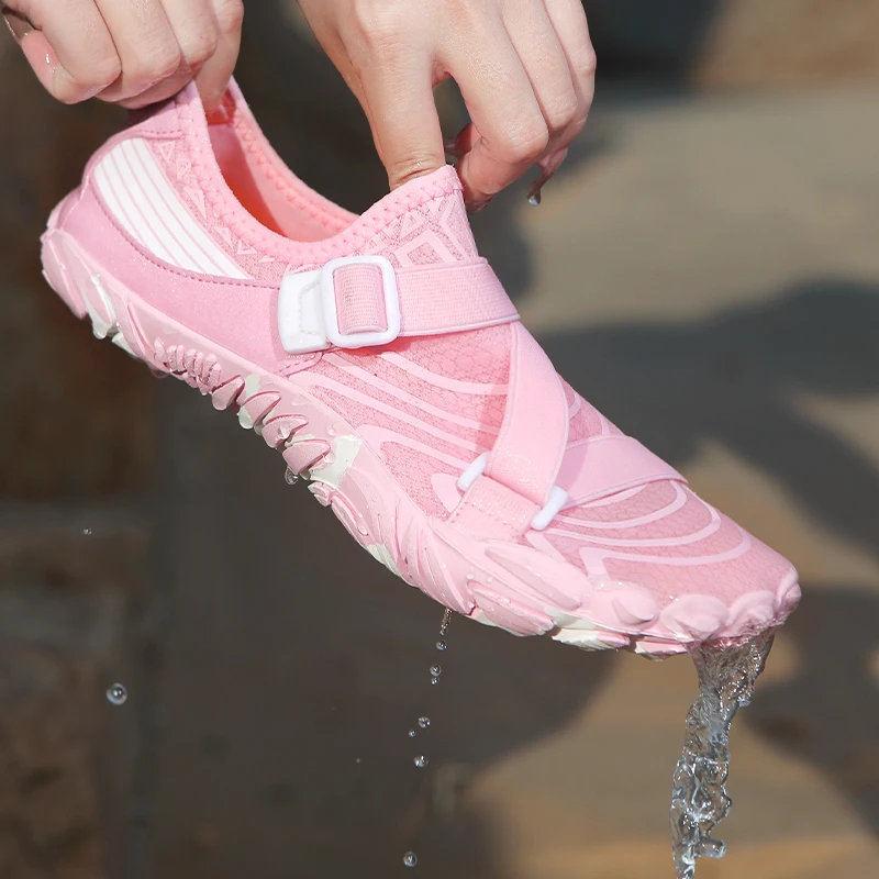 Water Shoes Aqua Shoes Unisex Multiple Use Training Shoes Women Large Size Gym Footwear Couples Vacation Beach Game Indoor Squat