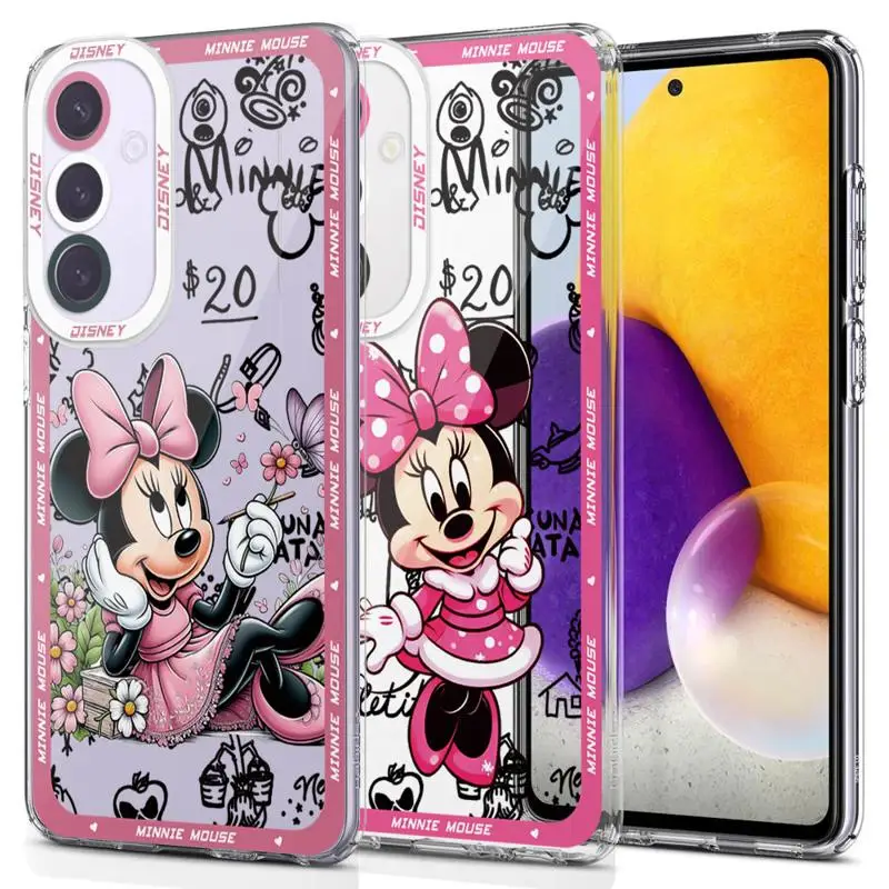 Disney Minnie Mouse Pink Phone Case for Samsung Galaxy A33 A73 5G
