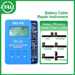 RELIFE TB-05 Battery Repair Instrument for IP8~14/Pro/Plus/Pro Max Battery Data Reading Writing Battery Health Warning Error Fix