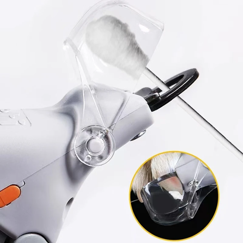 Pet dog cat nail clippers with LED lights safety protection stainless steel nail clippers pet paw care and beauty products