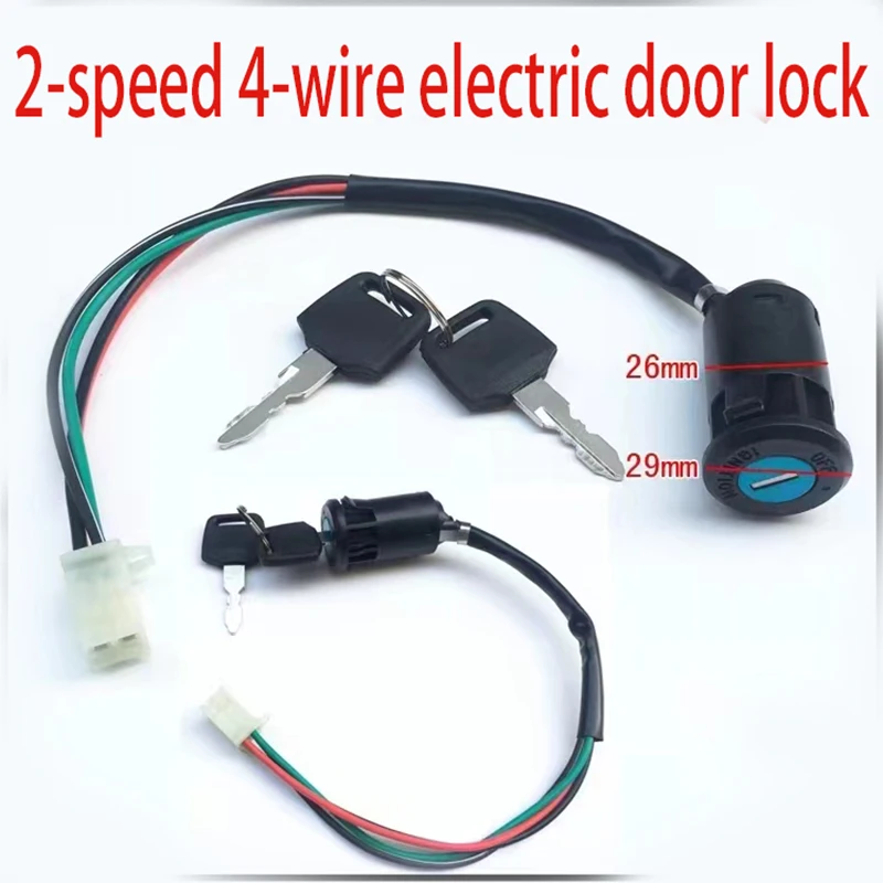 Interruttore A Chiave Di Accensione Universale A 4 Pin Per Moto Per 50Cc 110Cc 125Cc 150Cc 250Cc Atv Quad Dirt Bike Accessori