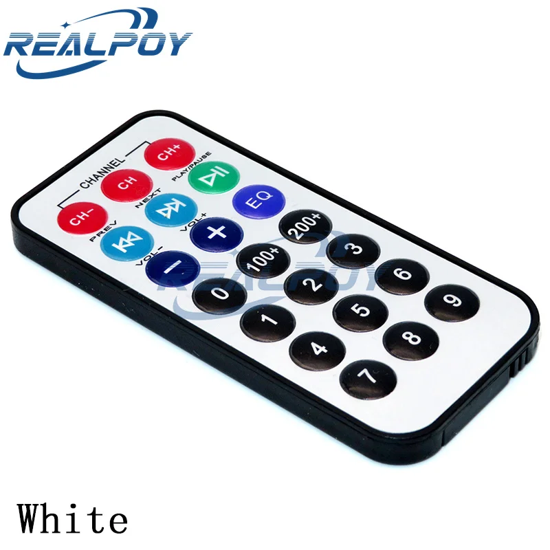 Scheda di apprendimento MCU nero / bianco 38khz Telecomando IR Decoder a infrarossi per telecomando protocollo Per arduino.MP3.MP4 - immagine 5