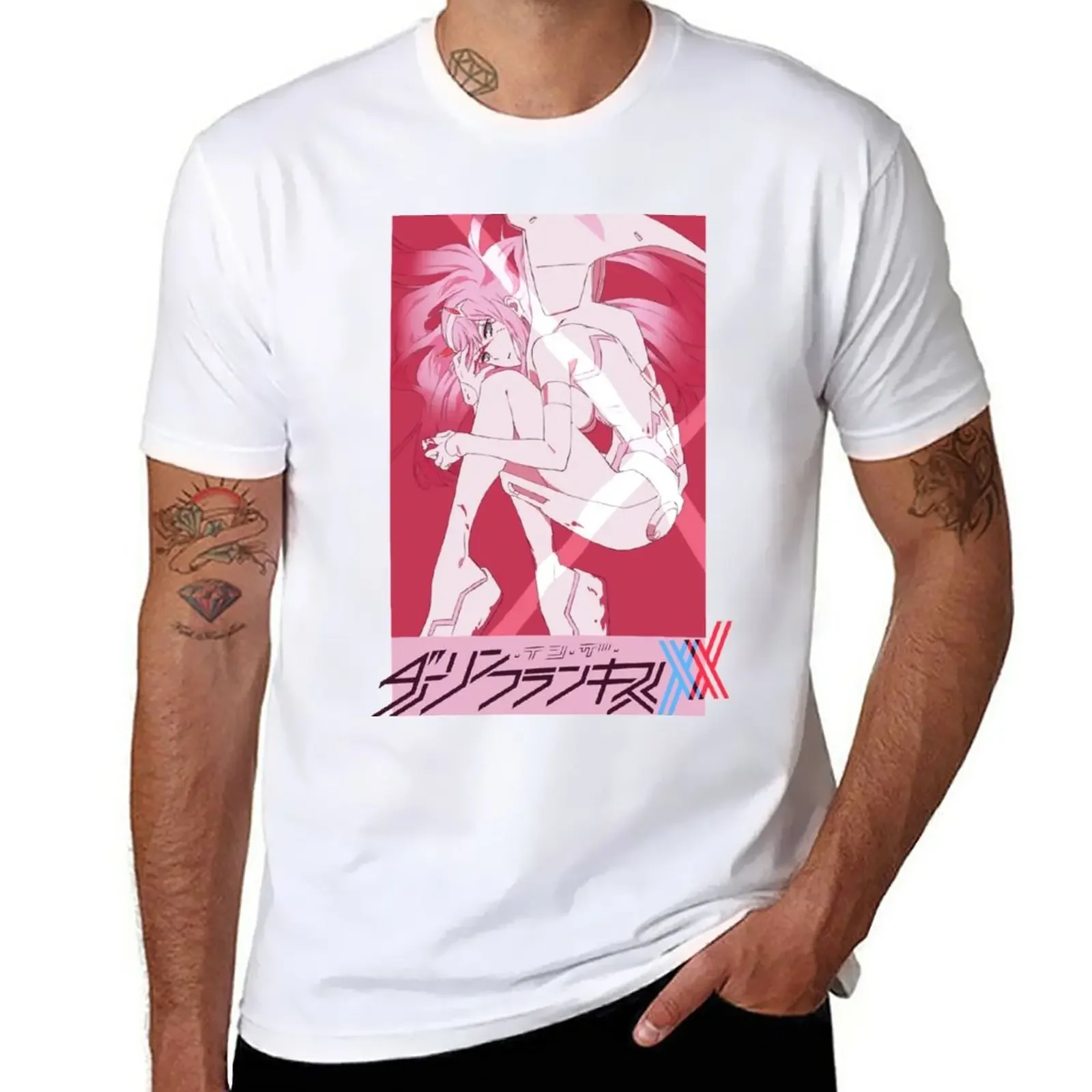 

Zero Two Zero 2 02 - Darling in the FranXX Vaporwave Waifu T-Shirt anime clothes customizeds fitted t shirts for men